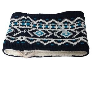 NWT Gymboree Kids Knit/Fleece Warm Winter Ear Warmer Headband Fair-isle Pattern